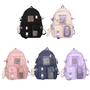 Large Capacity Student Bookbag Travel Backpack
